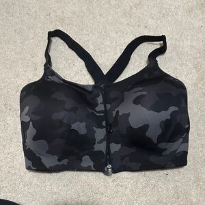 All in Motion Black Camouflage Sports Bra